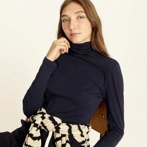 Jcrew Navy Turtleneck Long Sleeve